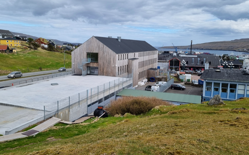 Ny politistation i Torshavn på Færøerne