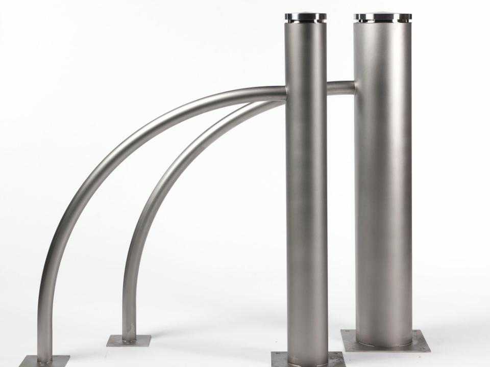 Pullert med cykelstativ